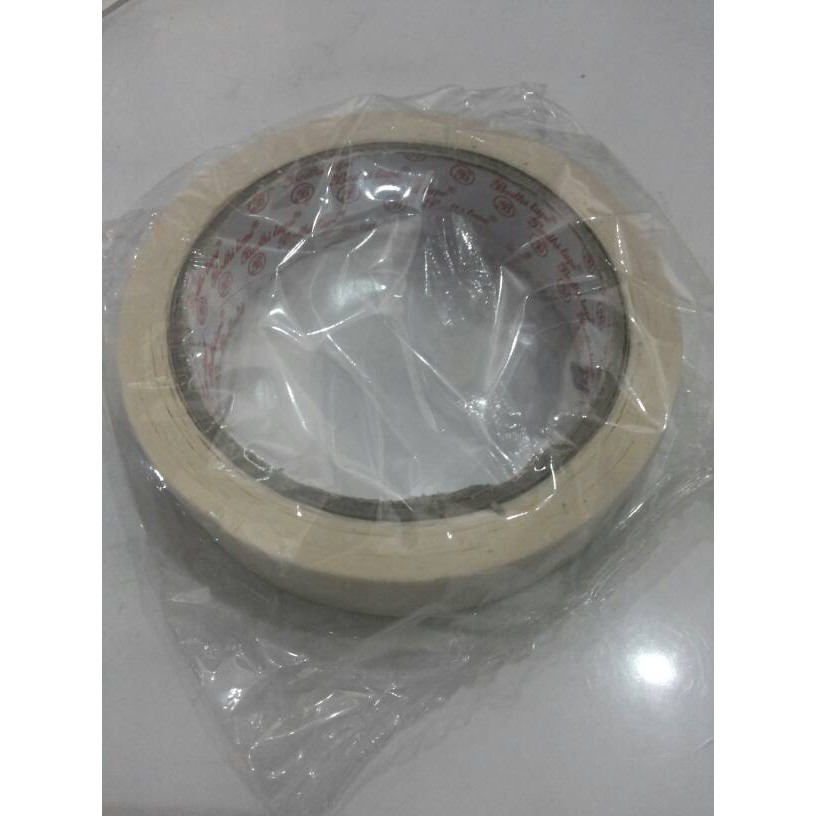 

Terlaris Lakban Kertas Tebal Bodhi 1 24mm x 21m Masking Tape Isolasi 1 inch Murah Grosir