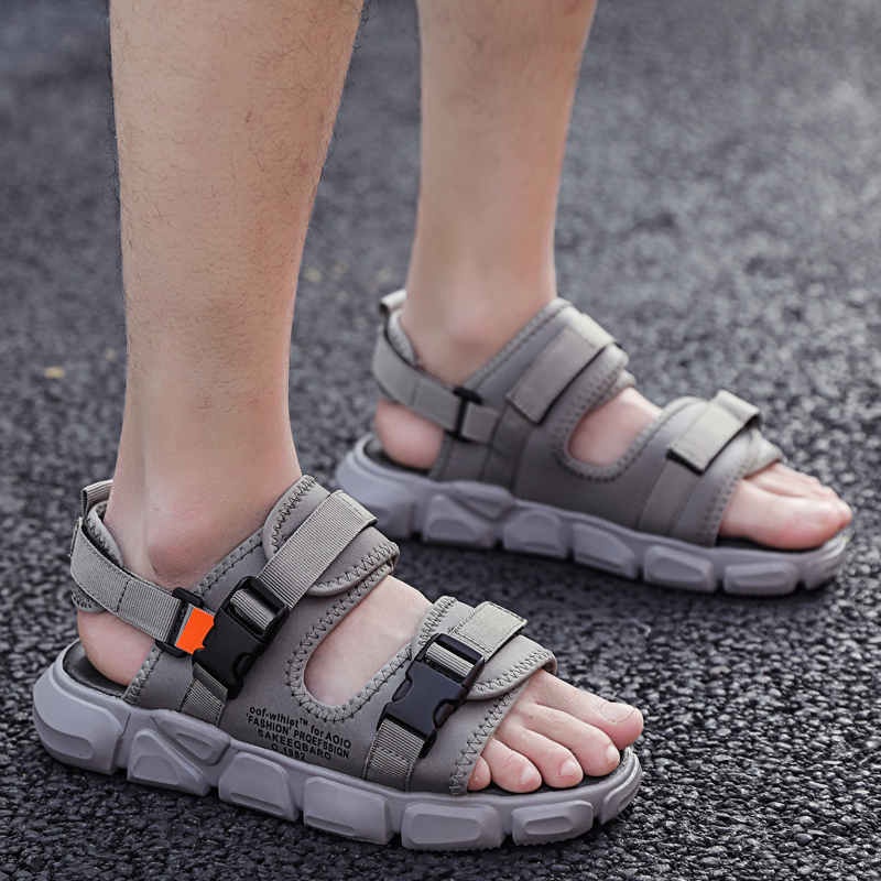 Sandal Sendal Casual Import Pria Wanita - Sandal ADIO AM-01 Expert Korean Style Outdoor Traveling Santai