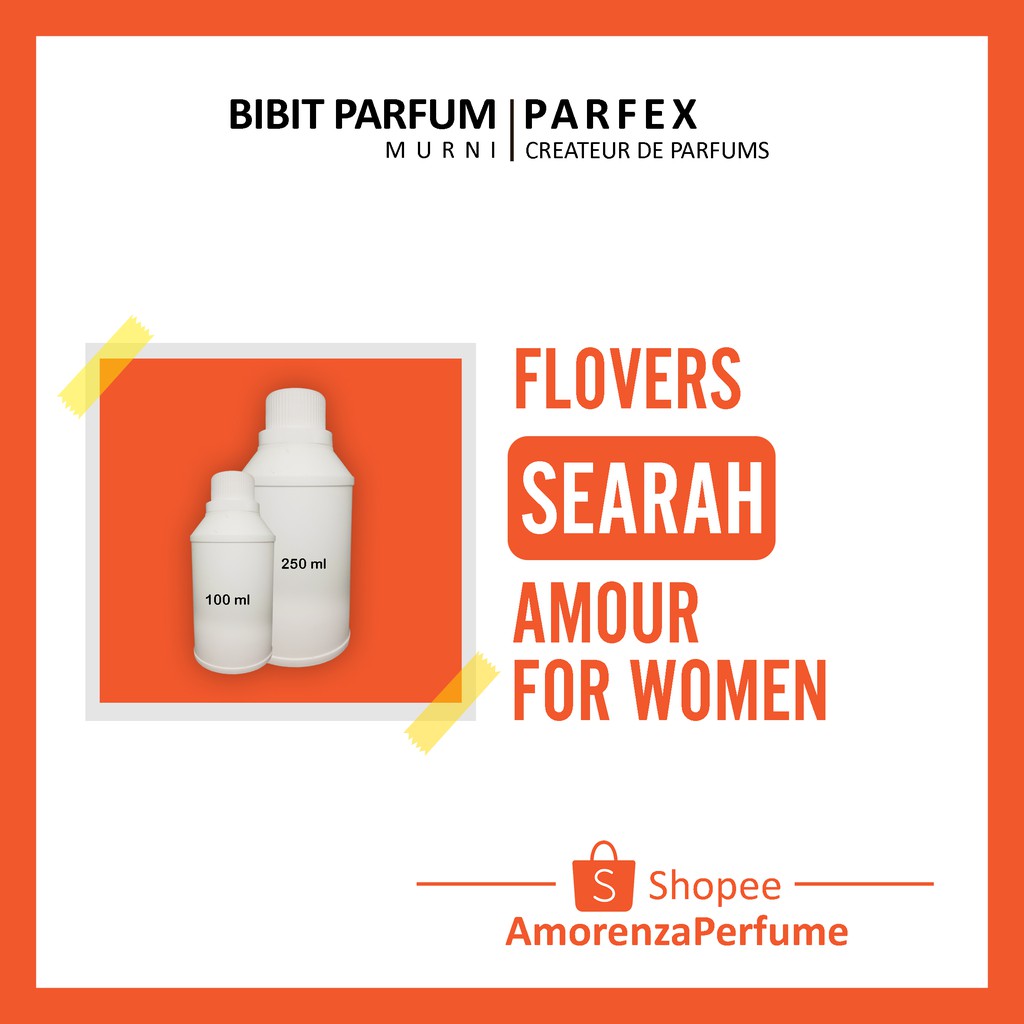 FLOVERS BIBIT PARFUM PARFEX ORIGINAL 100% MURNI TANPA CAMPURAN / BIBIT PARFUM / BIBIT MINYAK WANGI / PARFUM PRIA TAHAN LAMA ORI / PARFUM WANITA TAHAN LAMA ORI