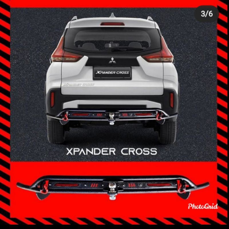 Towing Rear bumper guard Xpander cross 2020