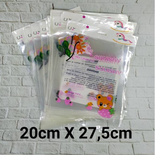 

Squishy Plastic Medium Plastik Squishy Sedang