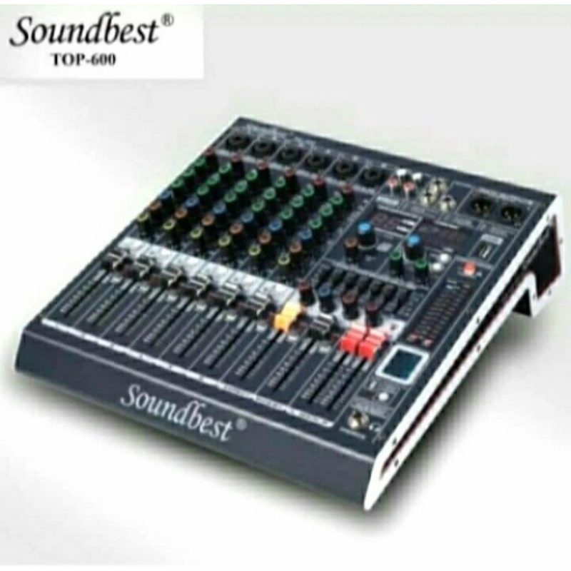 MIXER SOUNDBEST TOP 600 ORIGINAL / MIXER AUDIO SOUNDBEST 6CHANNEL