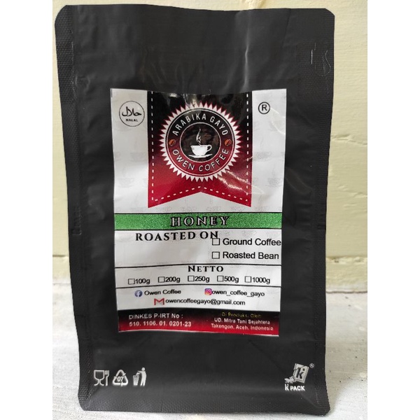 

Kopi Arabika Madu Honey 250gr