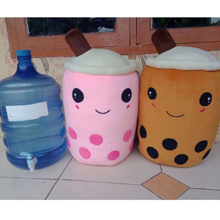 Limited Boneka Boba Jumbo 60Cm/Boba Milk Tea Isi Padat