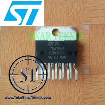 TDA 7265 ( Genuine ST ) Amplifier IC 100 Watt ASLI Kualitas Bagus Terjamin