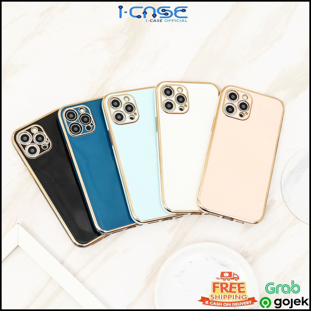 Soft Case (2) Oppo A1K A54 A74 A16 A3S A11K A15 A37 A71 A33 2020 A5 2020 A31 2020 A52 RENO4F RENO5F 6D Plating List Full Lens Cover