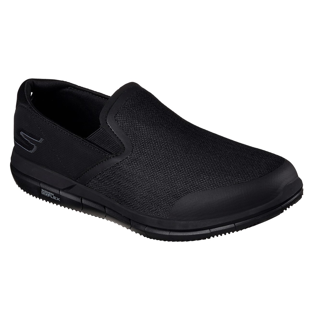 SEPATU SKECHERS GOFLEX MANUEVER / SKECHERS PRIA / SLIP ON PRIA / NAVY