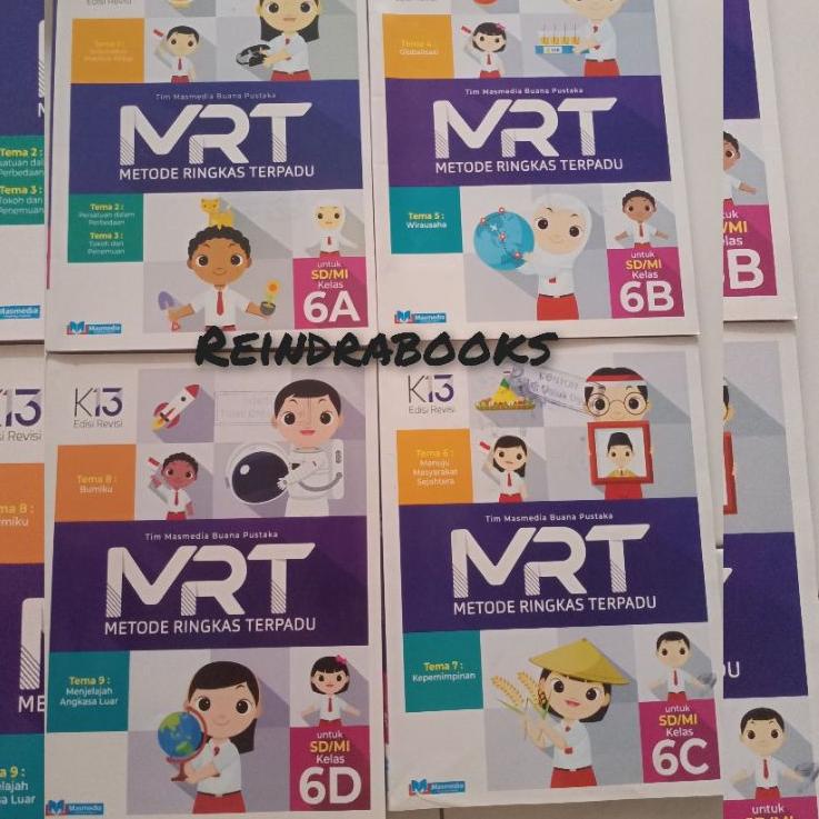 Serbu Produk MRT 6A-6D SD/MI kelas 6 K13 edisi revisi