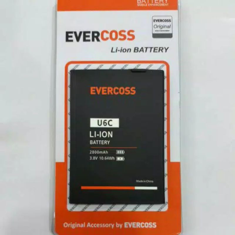 Baterai Evercoss U6C
