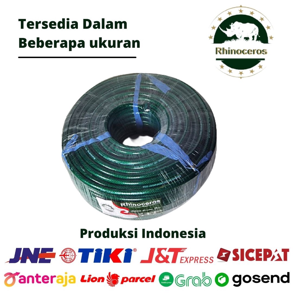 Selang Air PERMETER 1&quot; Benang Hijau/Selang Air Taman/Selang Air Tanaman/Selang Air Elastis