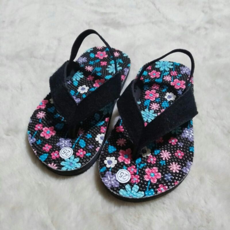 sandal baby flower