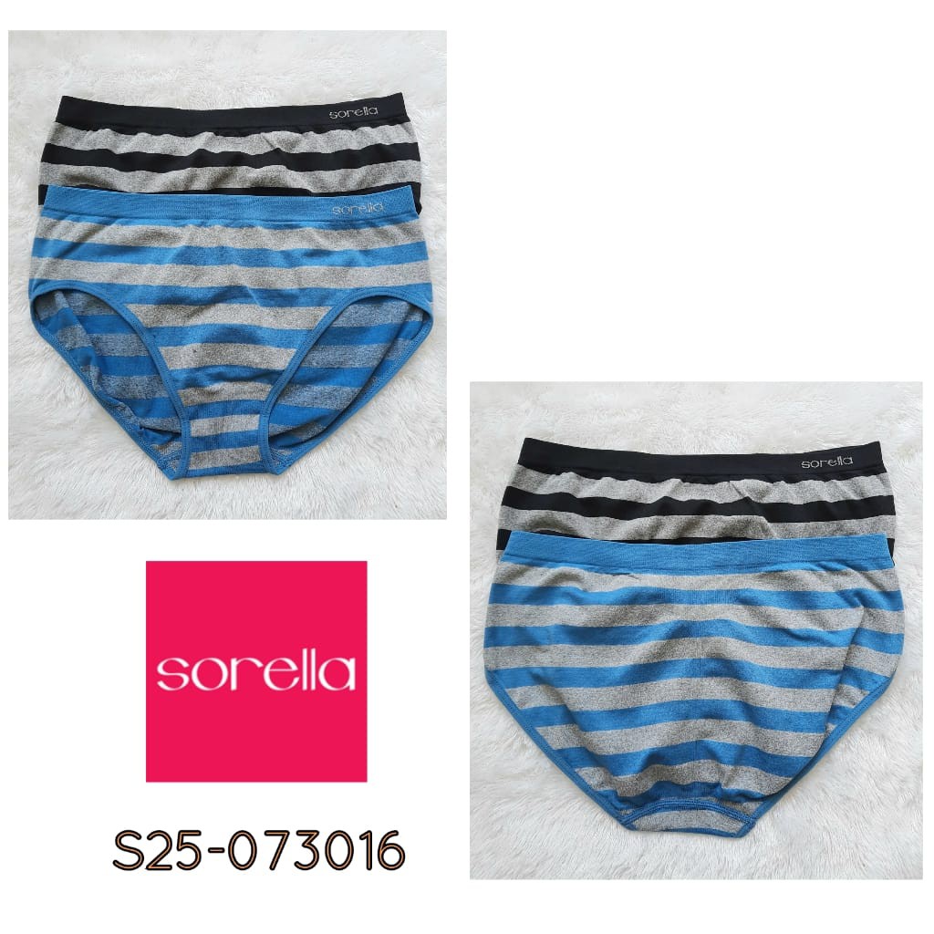 SORELLA PANTY TERBARU/ CELANA DALAM WANITA SIZE L BAHAN NYLON SUPER PREMIUM S25-073016