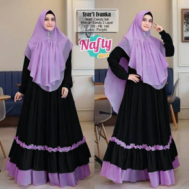 Gamis syar'i ivanka