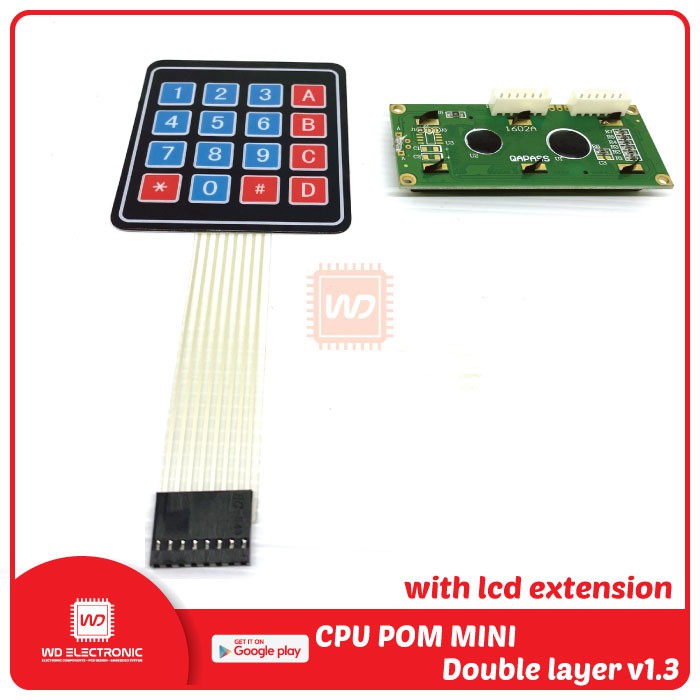 Modul Pom Mini v1.3 Double layer kualitas bagus cpu pertamini