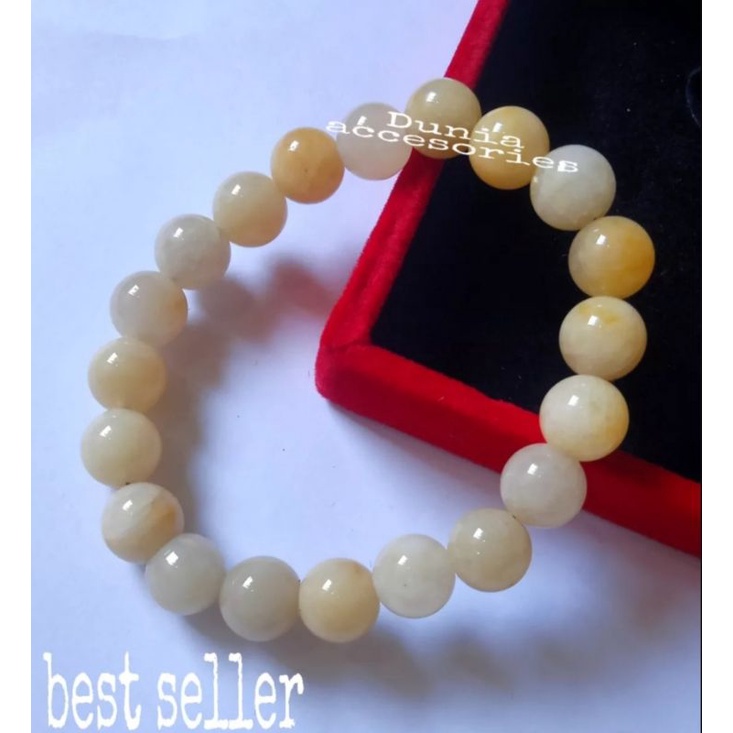 (bayar ditempat) GELANG BATU MANI GAJAH ASLI/NATURAL