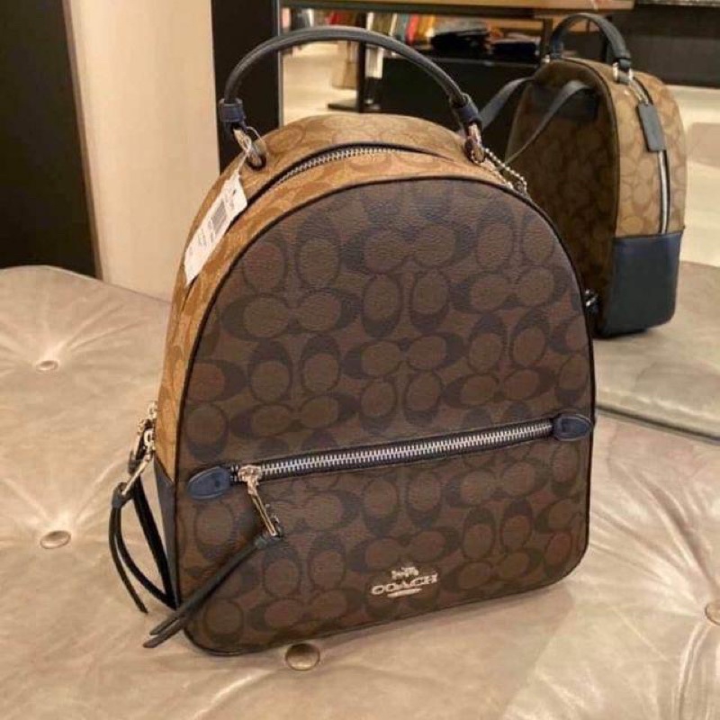 Coach Jordyn Backpack In Signature Brown (76715)