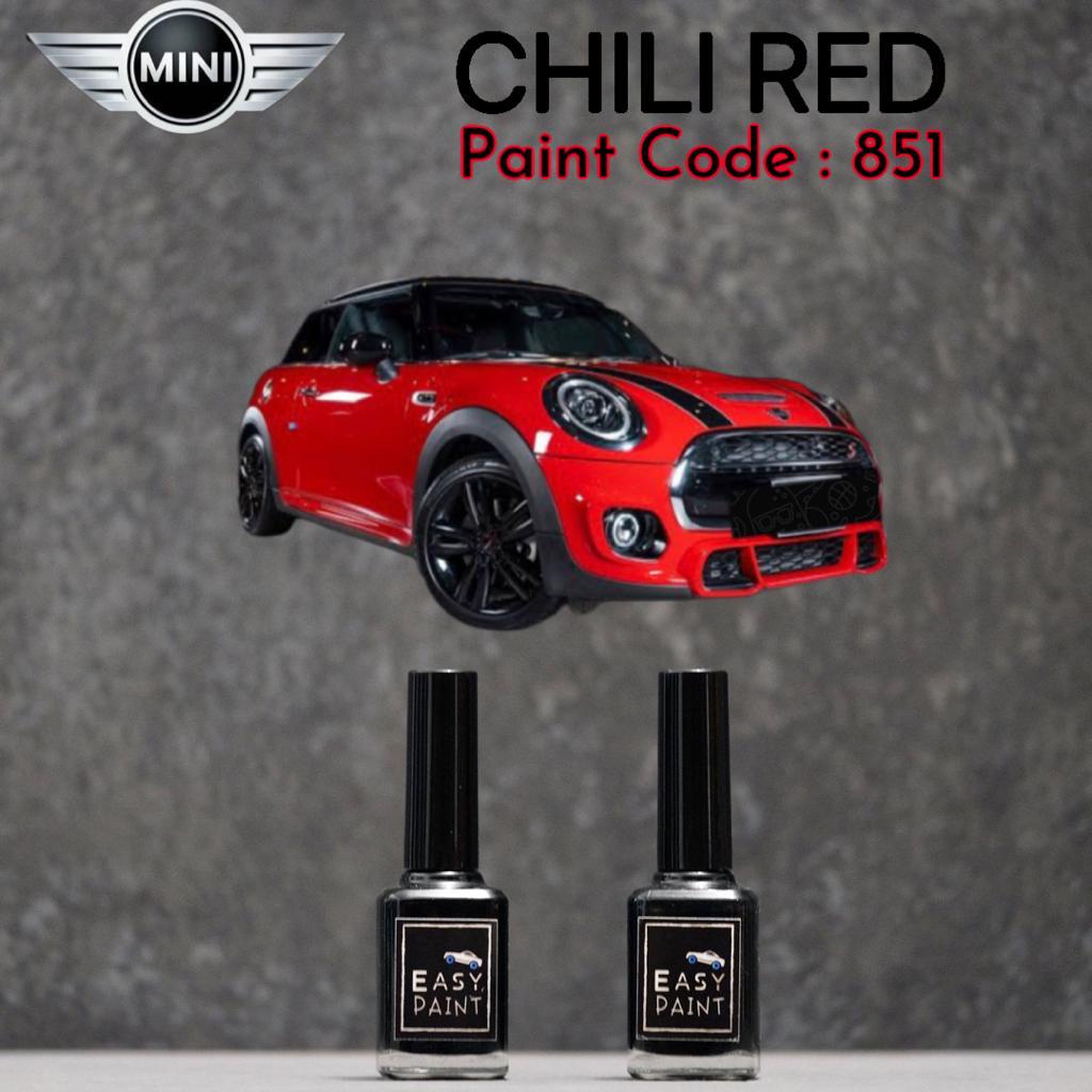 Cat Oles Chili Red 851 Mini Cooper Merah Solid