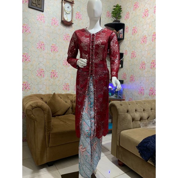 KEBAYA BESAN MEWAH MODERN// KEBAYA PAYET KOMPLIT