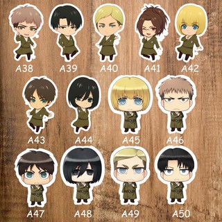 Sticker Anime Attack On Titan Shingeki No Kyojin 3 Shopee Indonesia