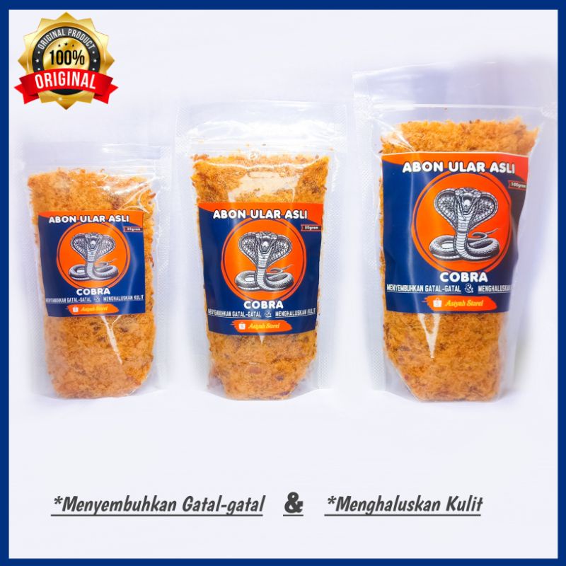

ABON ULAR COBRA ORIGINAL OBAT TRADISIONAL MENYEMBUHKAN GATAL-GATAL