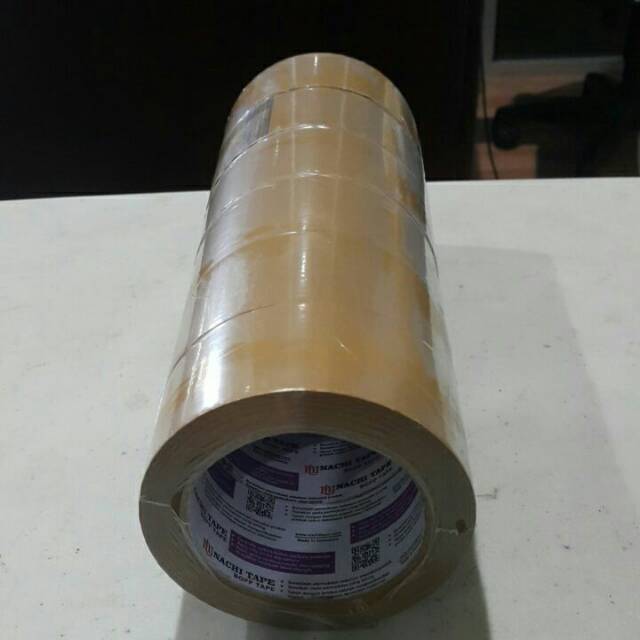 

Lakban bening cokelat opp nachi 2" x 90 yd opp tape murah berkualitas