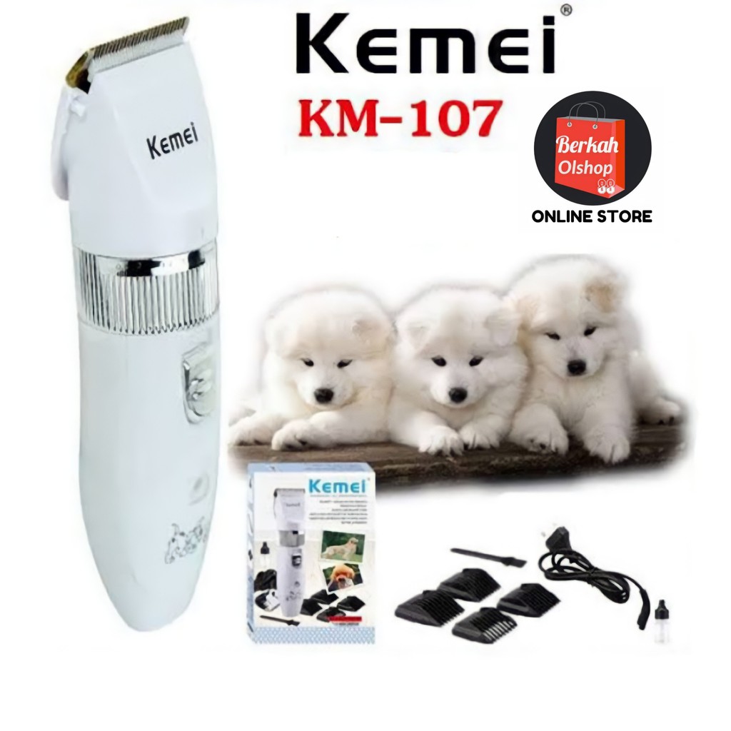 Mesin Cukur Bulu Hewan Pet Clipper KEMEI KM-107