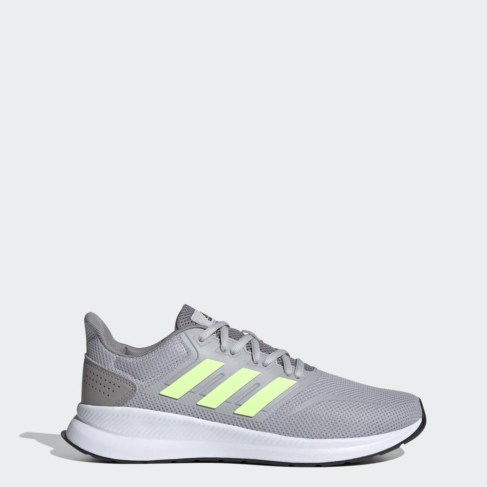  adidas  RUNNING Sepatu  Runfalcon Pria Abu  abu  FW5043 