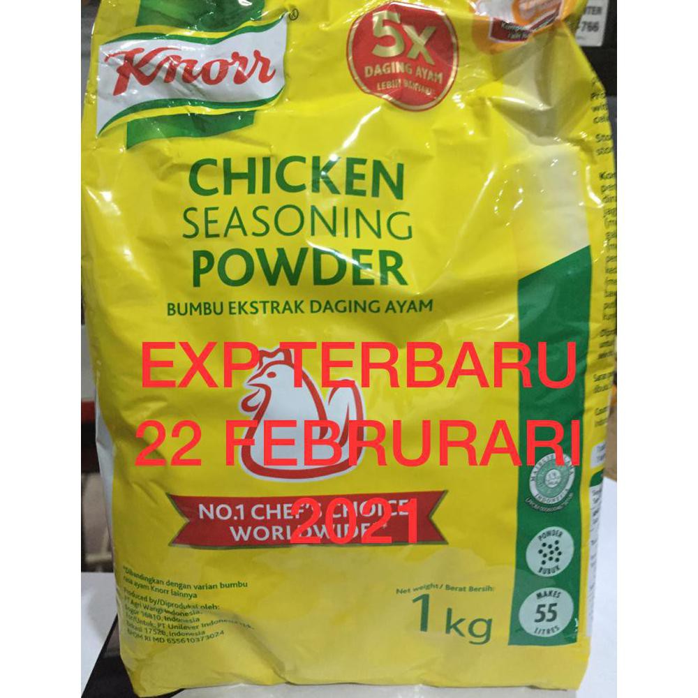 

New Produk Knorr Chicken Seasoning Refill 1Kg