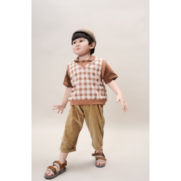 Soleram BENJI Baggy Pants - Celana Bawahan Anak Laki Laki Karet Pinggang Adem Dan Soft