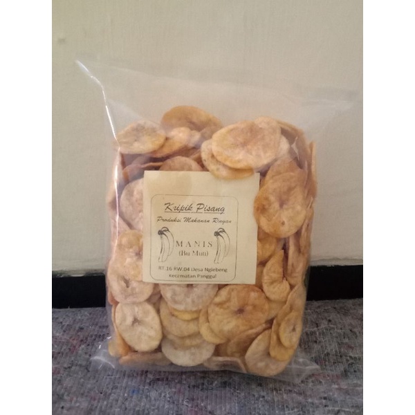 

keripik pisang manis (500gr)