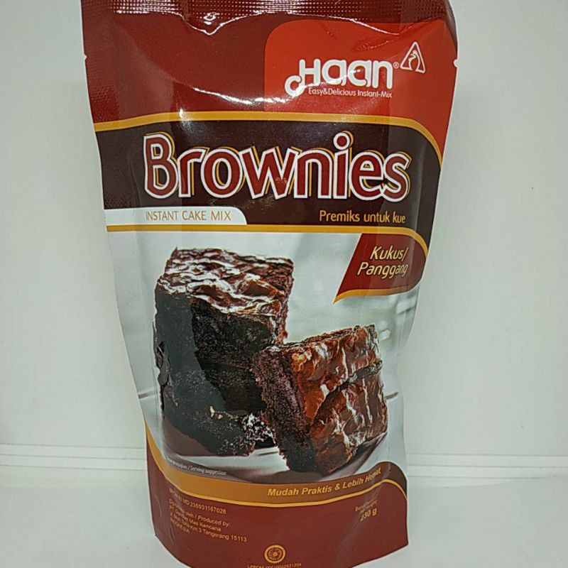 Haan Brownies Kukus/ Panggang 230gr