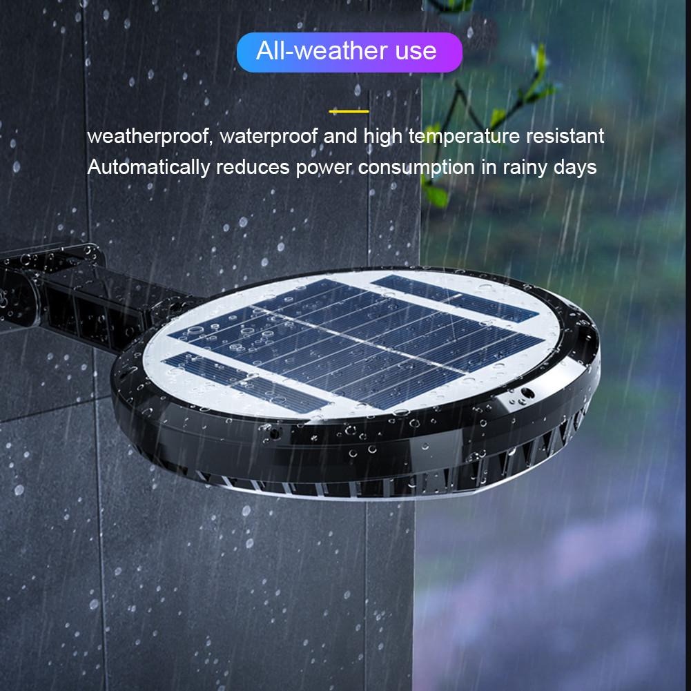 Lampu Solar Panel Sensor Gerak PIR Outdoor Waterproof 70 LED with Remote Control - 8870