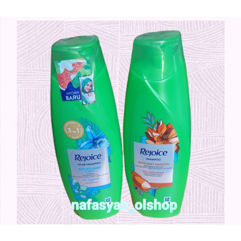 Rejoice shampoo 70ml dan 150ml