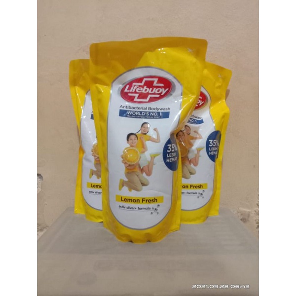 Sabun Cair LIFEBOUY LEMON FRESH 900ML