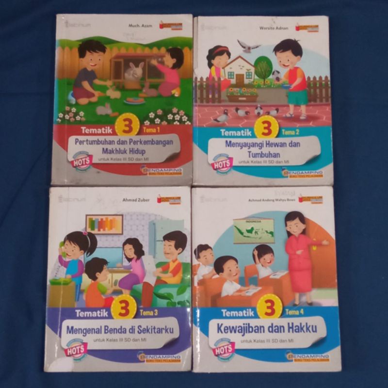 Buku Paket Tema Tematik Platinum kelas 3 SD (BEKAS)