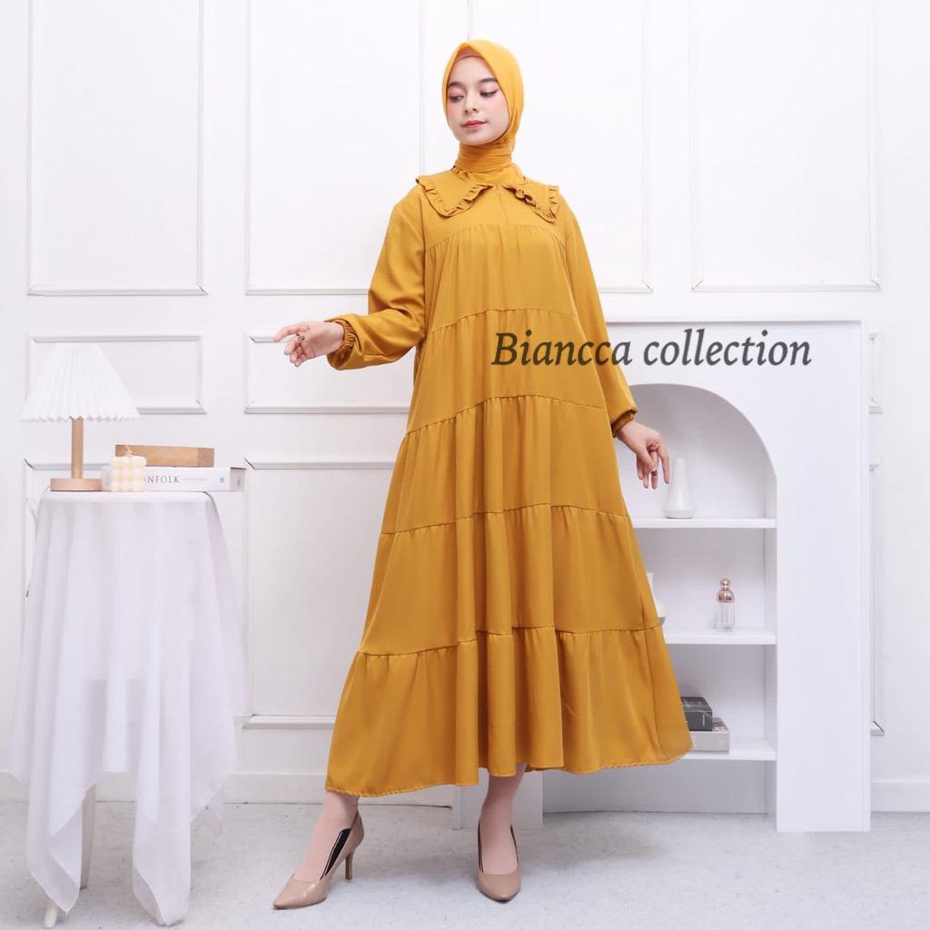 FLAS SALE LILY MIDI DRESS SHAKILA LONG TUNIK ALL SIZE FIT XXL JUMBO BUMIL MURAH GROSIR