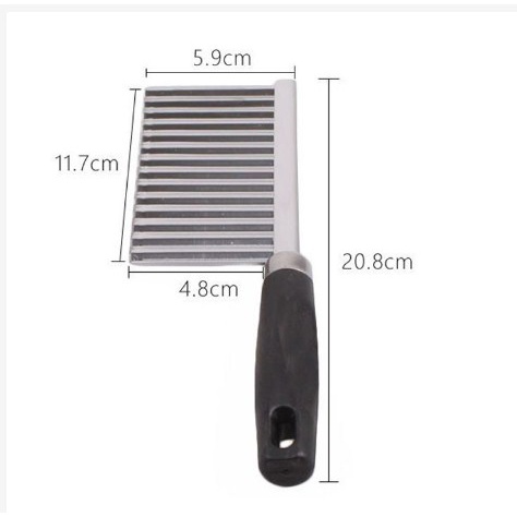 Pisau Gelombang Serbaguna Potong Iris Timun Wortel Kentang (WN91)