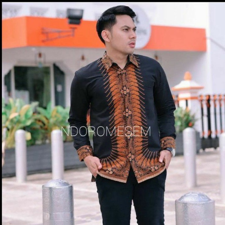 BATIK EXCLUSIVE PREMIUM kemeja batik pria lengan panjang terbaru ORIGINAL