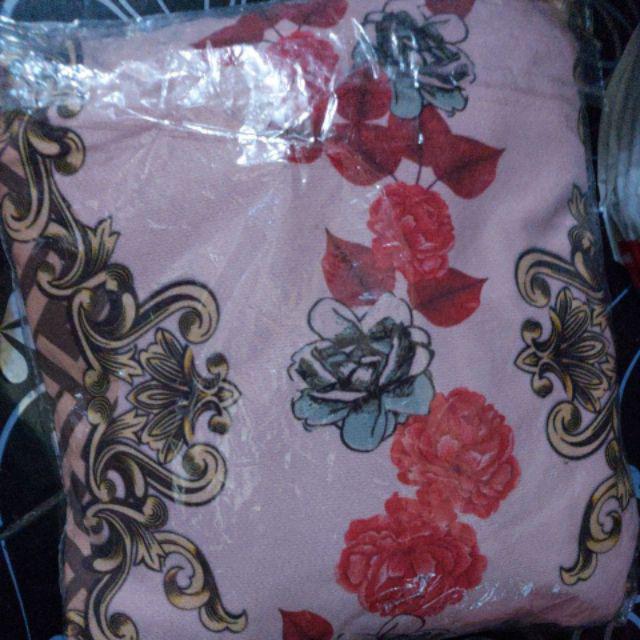 Gamis Outer Gradasi Kotak Batik Lengan Kerut Ori Extu