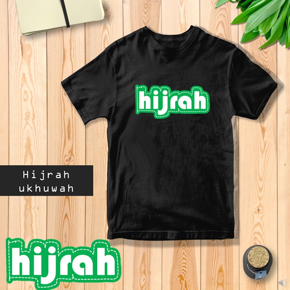 HEM PRIA / KAOS PRIA LENGAN PENDEK / KAOS DAKWAH / KAOS HIJRAH / KAOS COTTON COMBED 24S ASSHOBRU