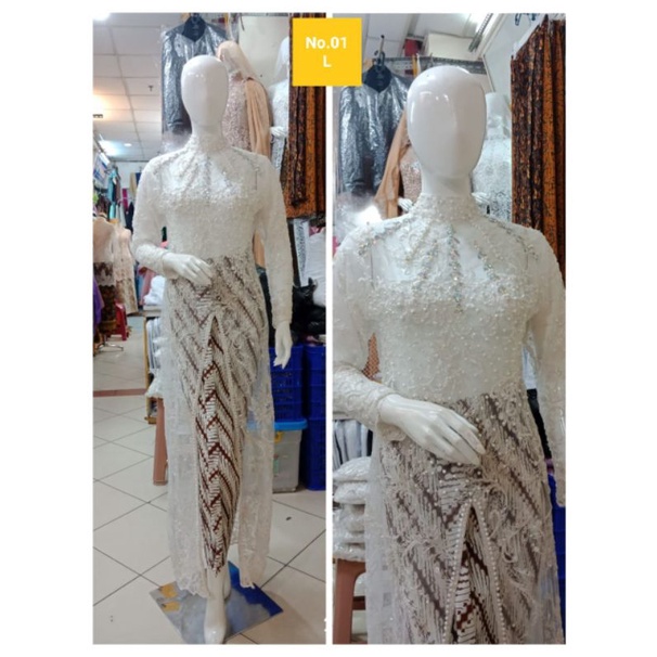 KEBAYA AKAD SEMATA KAKI FUL PEYET | KEBAYA AKAD MEWAG |GAUN GAUN PENGANTIN/AKAD MODREN KAKI/KEBAYA  SALE