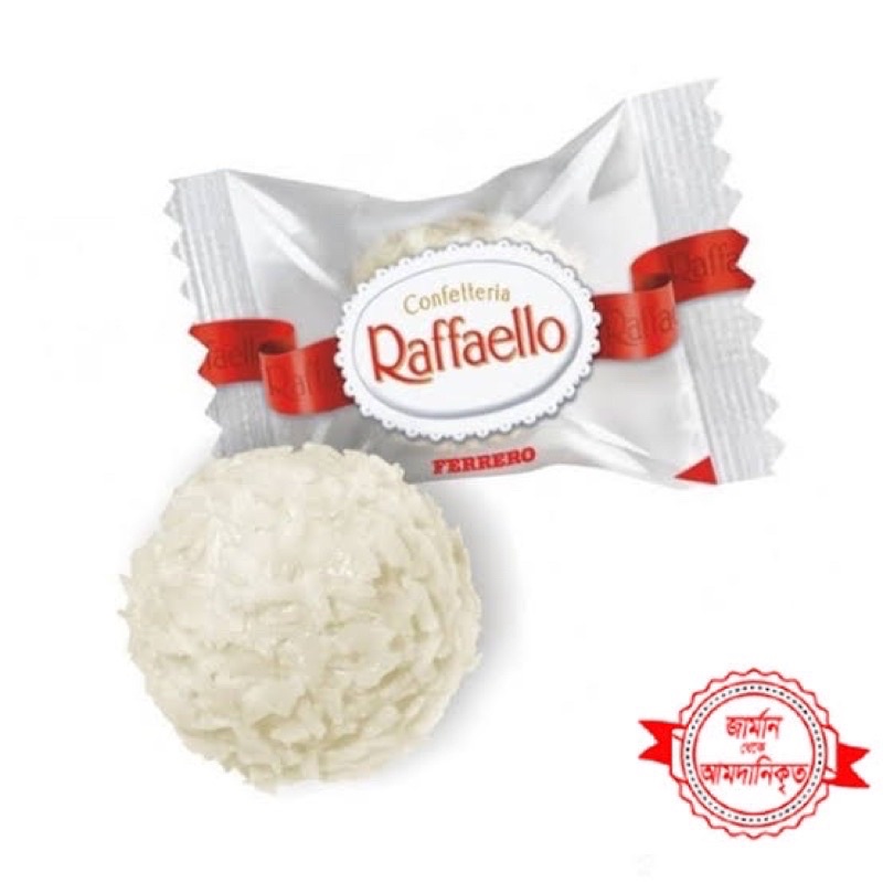 FERRERO RAFFAELLO Chocolate Balls Coklat Raffaello Coconut Kelapa Eceran 1pc 1 Butir 10gr