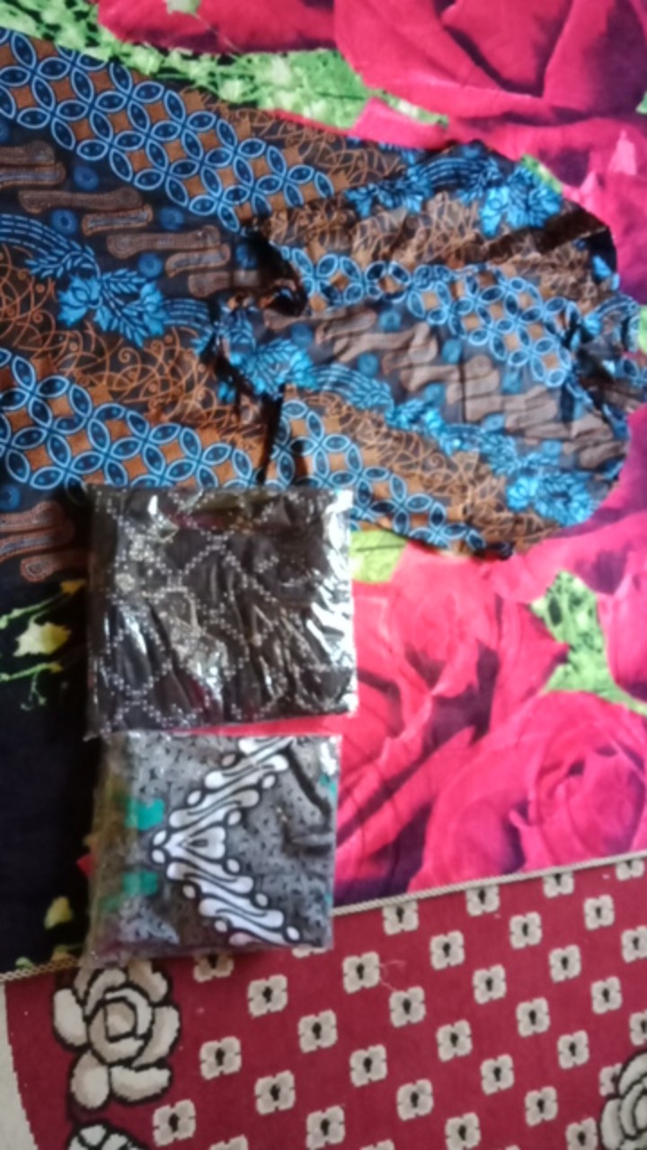 Maura Couple - Sania Ruffle Batik Couple Ori Ndoro Jowi Garansi Termurah Shopee - Batik