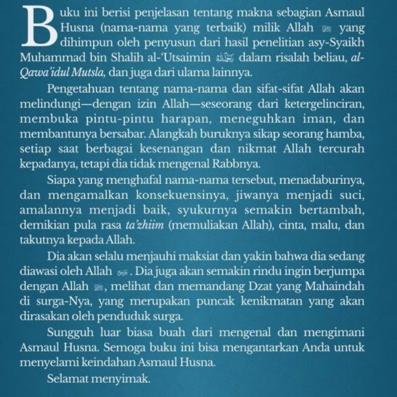 Rahasia Asmaul Husna