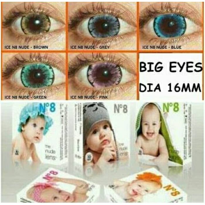 

er102 Softlens / Soflen / Softlense Bening X2 Clear Tahunan - bening