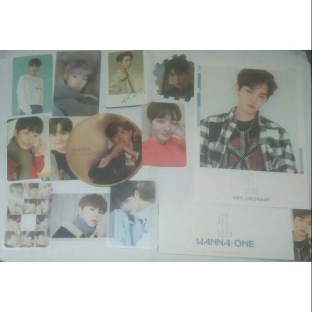 Wanna One Daehwi Jisung Jaehwan Guanlin Minhyun Official Photocard