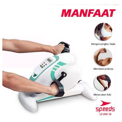 Sepeda statis terapi kaki dan tangan speeds