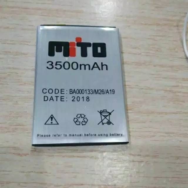Baterai Batre Mito BA 000133 /A19 Original Mito