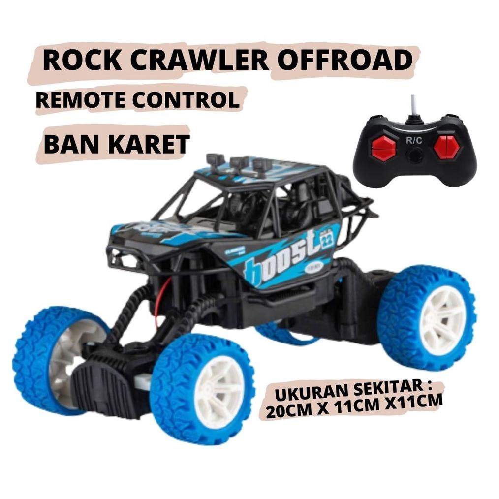 Rc Rock Crawler Mainan Anak Mobil Remote Control Climbing Boost Monster / Rc Car Remote Control