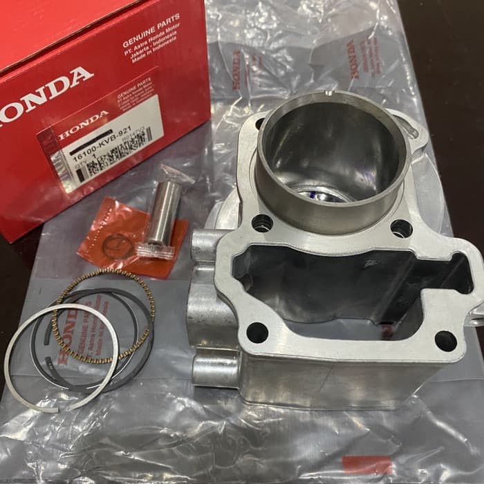 Blok Block Seher Vario 110 Block Cylinder Mesin Seher Ring Piston Pen Vario 110 Karbu Cw Techno KVB